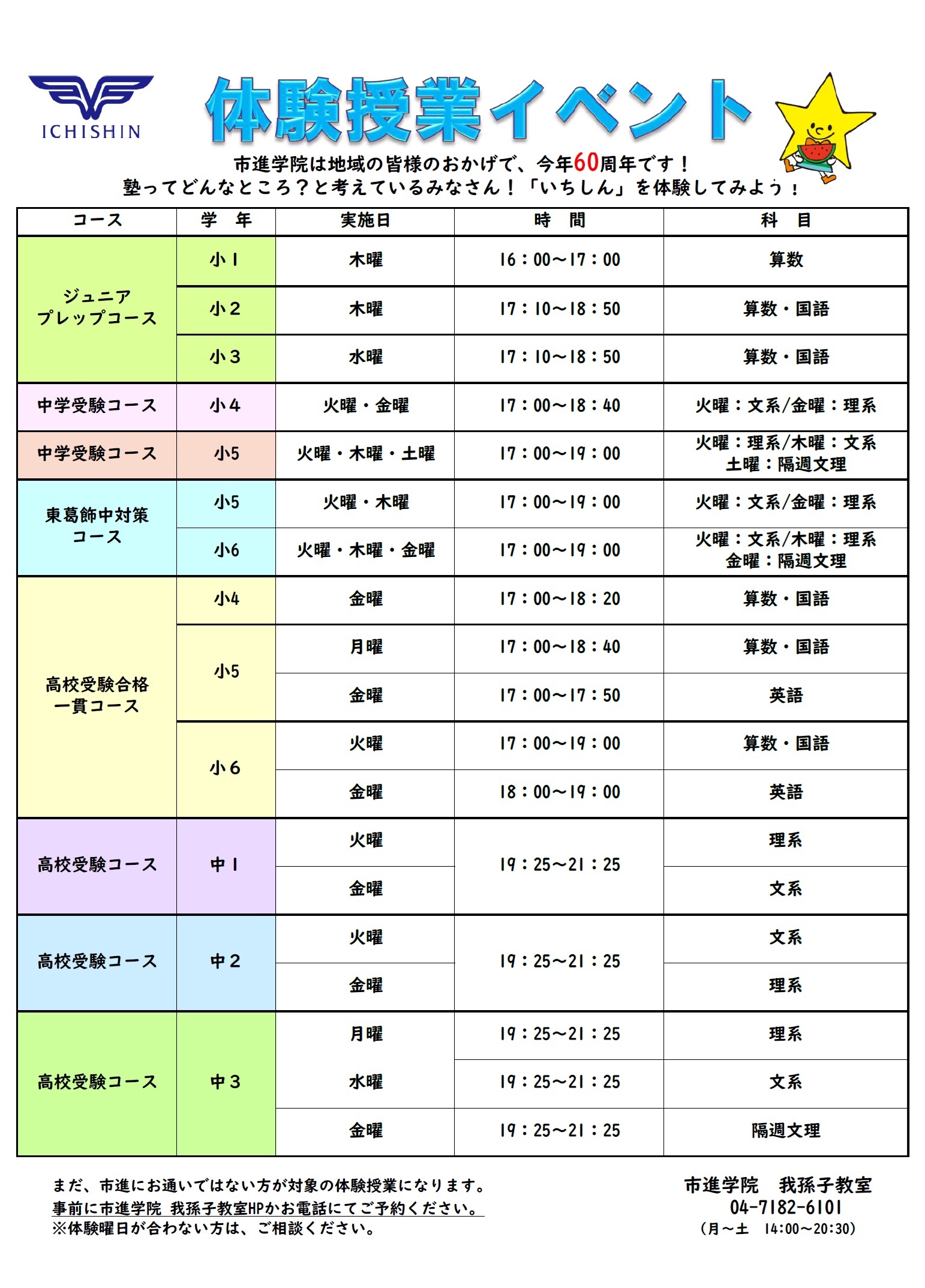 我孫子教室