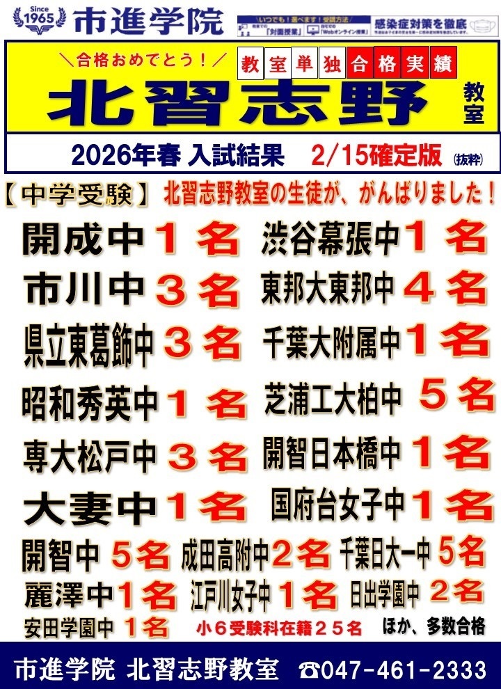 北習志野教室