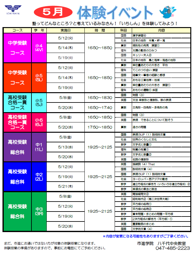 八千代中央教室