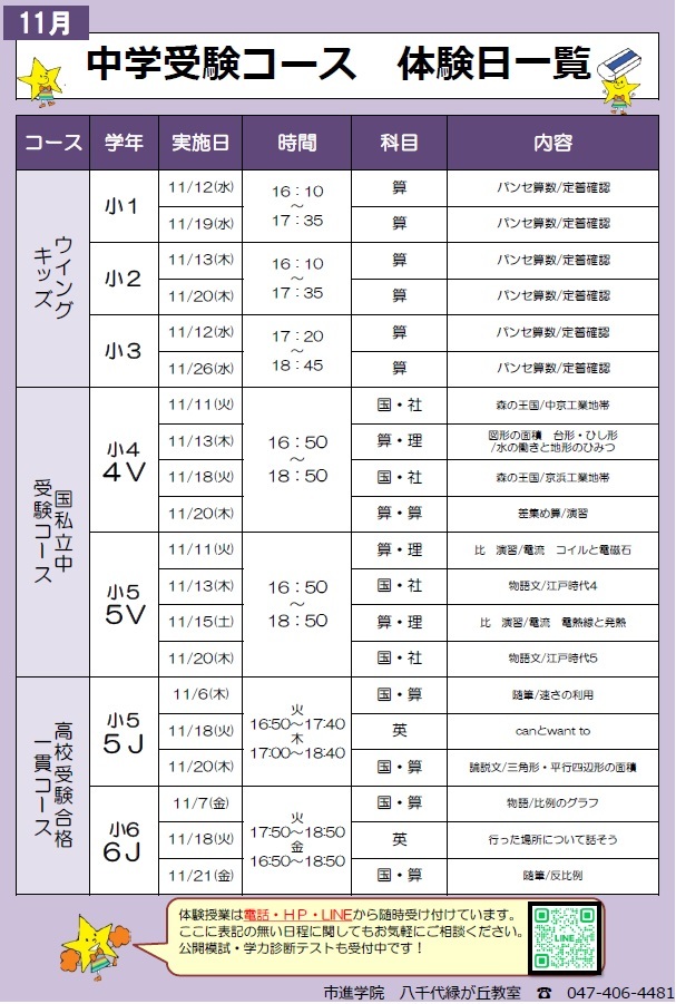 八千代緑が丘教室