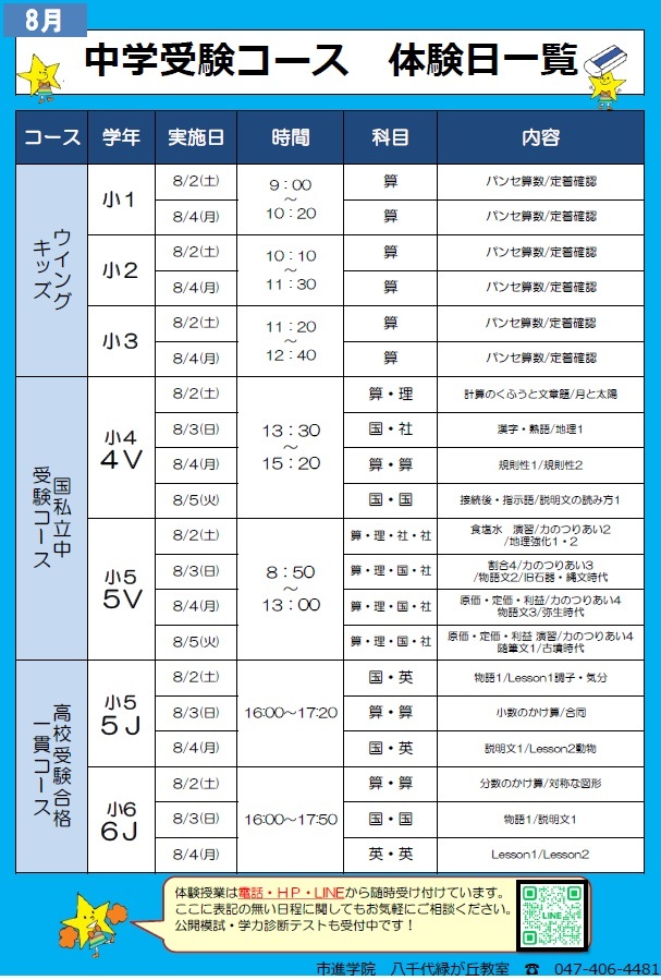 八千代緑が丘教室