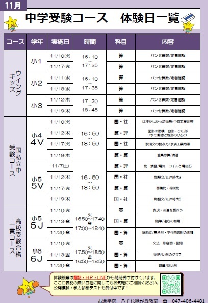 八千代緑が丘教室