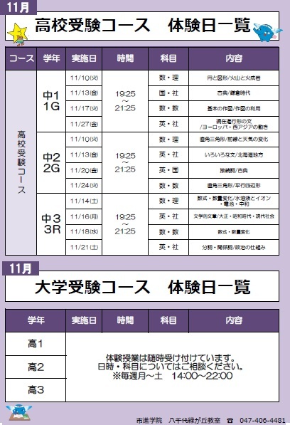 八千代緑が丘教室