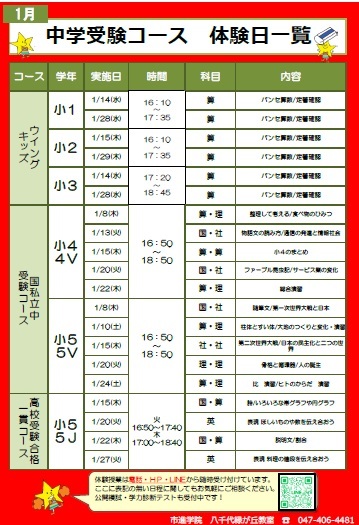 八千代緑が丘教室