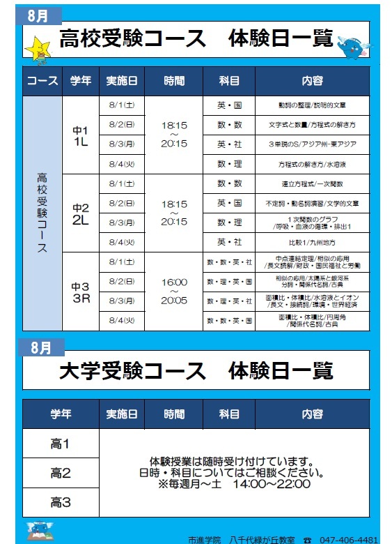 八千代緑が丘教室