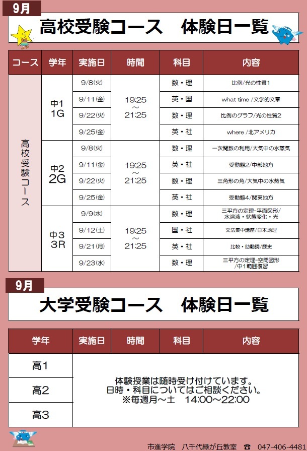 八千代緑が丘教室