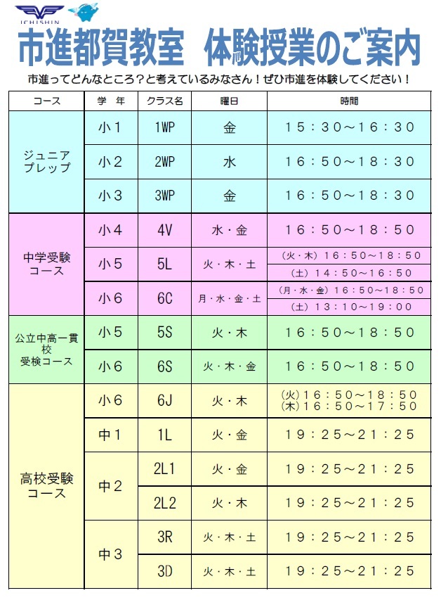 都賀教室