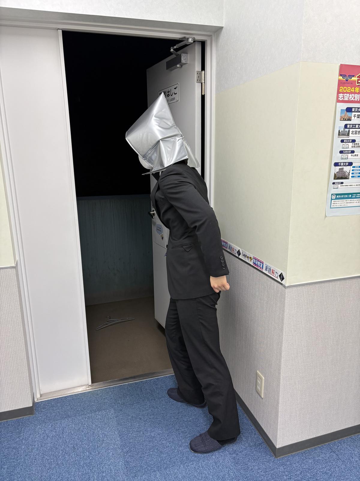 避難訓練の様子