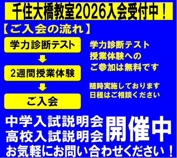 千住大橋教室