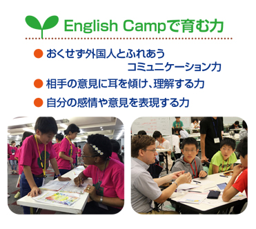 EnglishCAMPで育む力