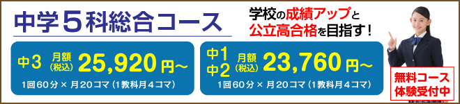 公立高総合5科コース