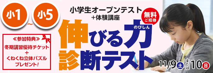 伸びる力診断テスト