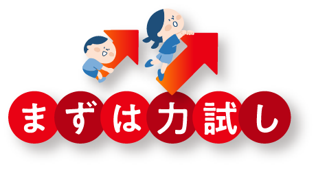 まずは力試し