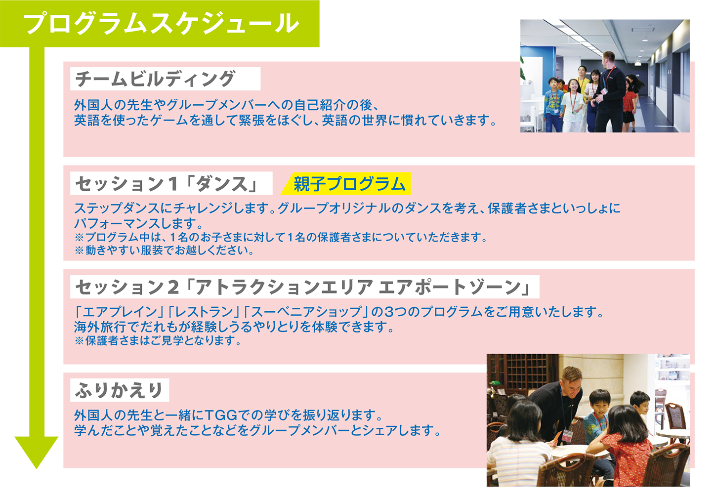プログラムスケジュール