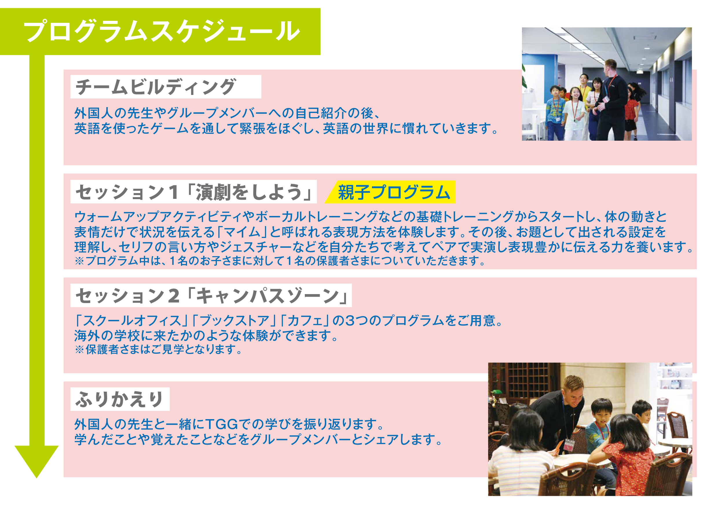 プログラムスケジュール